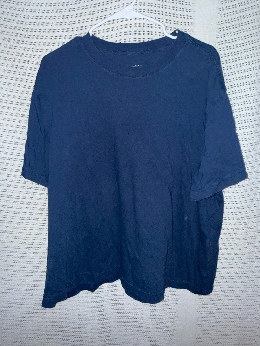 Original Use Navy Blue Men's Crewneck T-Shirt